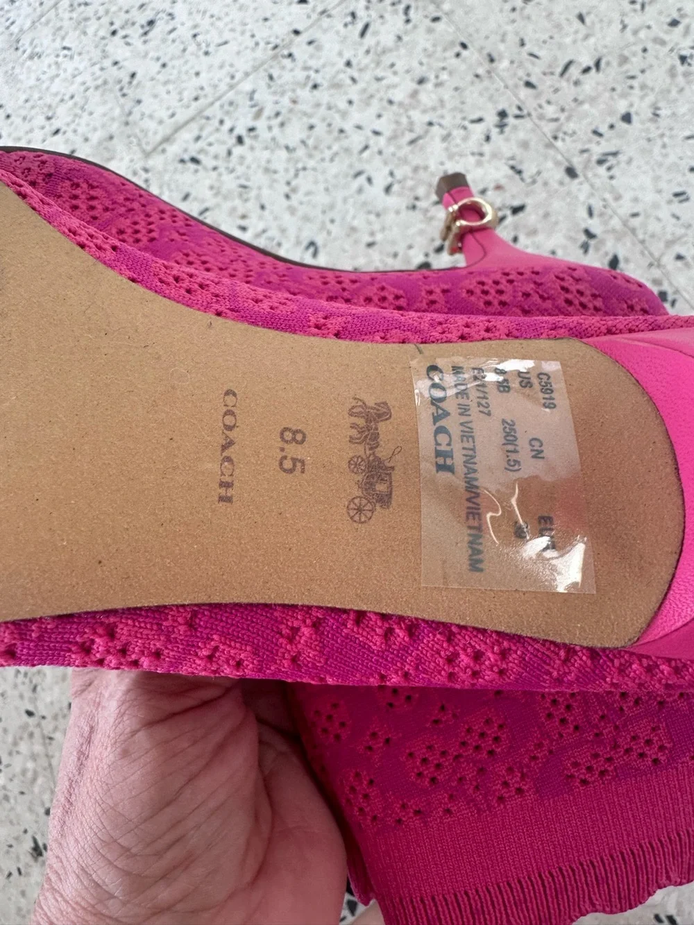 Coach booties preloved nice condition 8.5 super comfy